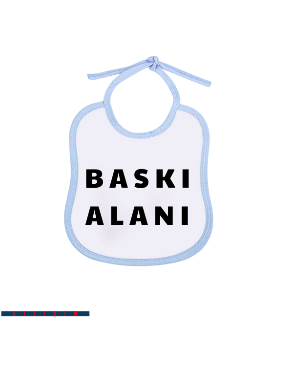 Keten Mavi Bebek Önlüğü