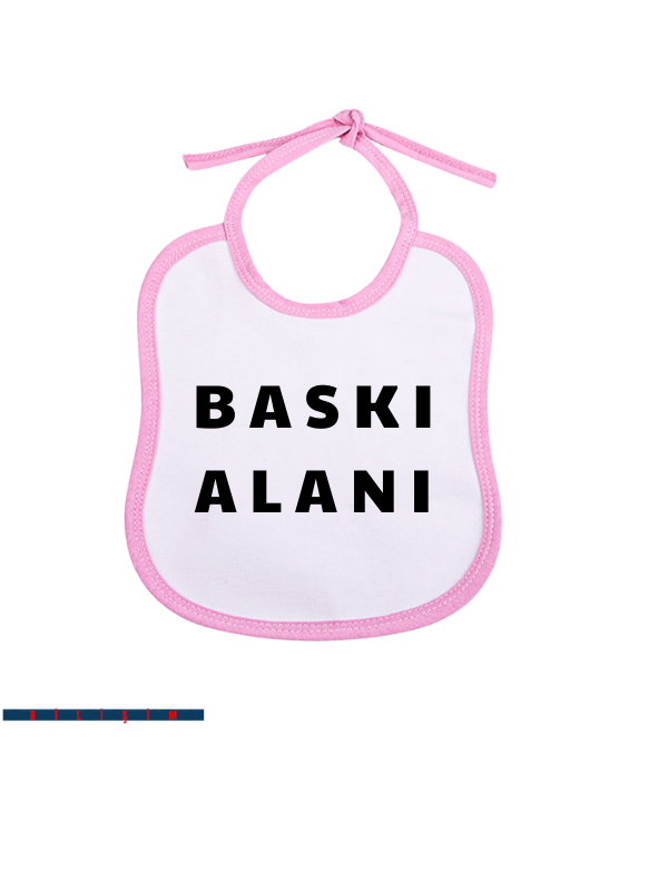 Keten Beyaz Pembe Önlüğü