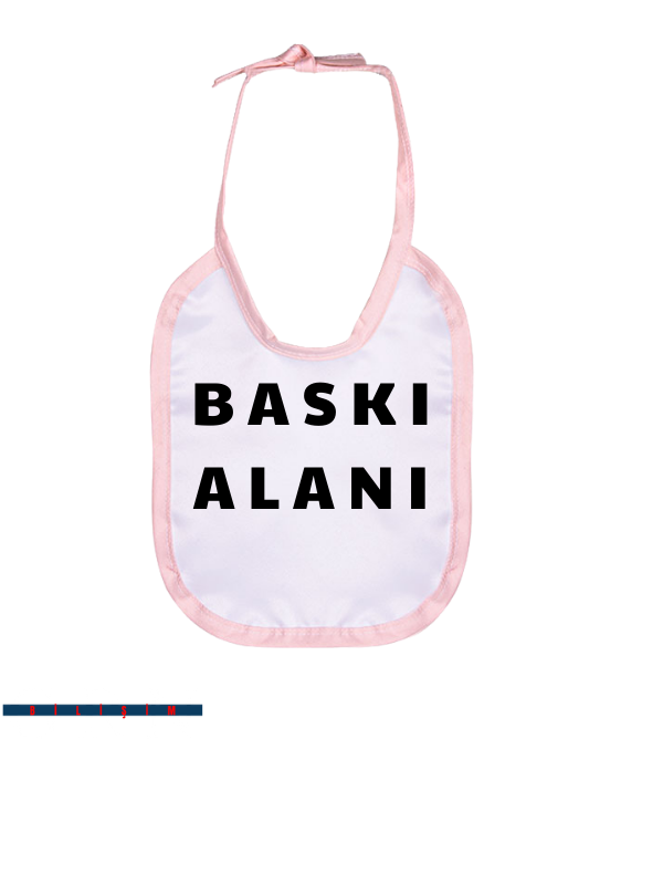 Polyester Pembe Bebek Önlüğü